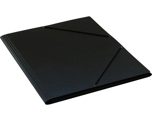 [90249818 1396640] EROLA Gummibandmappe A3 Pressspan Schwarz