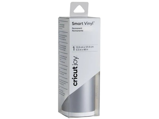 [90043753 1035857] Cricut Vinylfolie Joy 13.9 cm x 121.9 cm Permanent, Silber