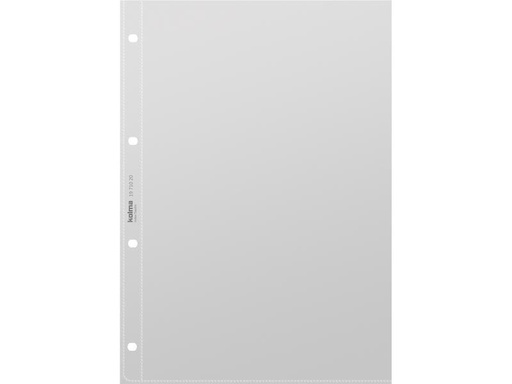 [90249825 1402311] Kolma Zeigetasche für Register A4 Transparent, 5 Stück