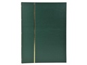 Exacompta Sammelalbum Briefmarken, 22.5 x 30.5 cm, 48 Seiten, Grün
