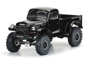 Proline Karosserie Dodge Power Wagon 1946 Schwarz, 1:10