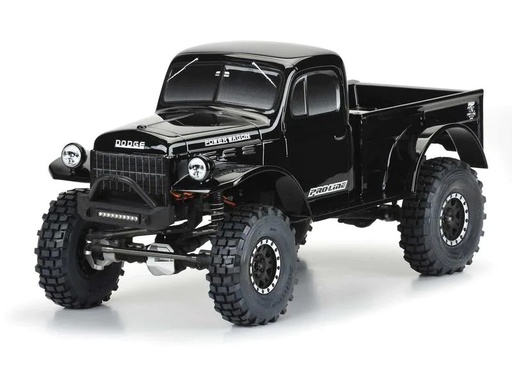 [90249866 1432131] Proline Karosserie Dodge Power Wagon 1946 Schwarz, 1:10