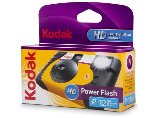 [90249878 1437270] Kodak Einwegkamera Power Flash 27 + 12