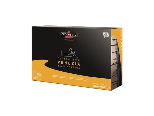 [90249880 1399670] CECCHETTO Professional Pads Crema Venezia 50 Stück