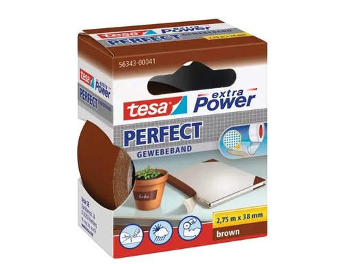 [90249885 1382599] tesa Gewebeband Extra Power Perfect 2.75 m x 38 mm