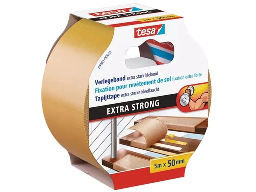 [90249919 1382605] tesa Klebeband extra stark 5 m x 50 mm
