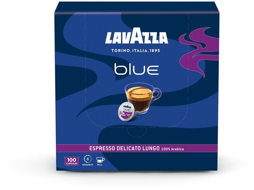 [90249953 1406647] Lavazza Kaffeekapseln Blue Espresso Delicato Lungo 100 Stück
