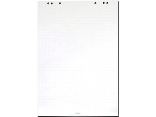 [90249962 1405481] Berec Flipchart Kariert, 5 Blöcke à 20 Blätter
