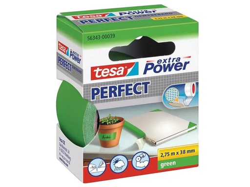 [90250079 1382608] tesa Gewebeband Extra Power Perfect 2.75 m x 38 mm