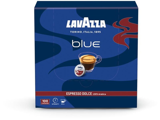 [90250135 1406644] Lavazza Kaffeekapseln Blue Espresso Dolce 100 Stück