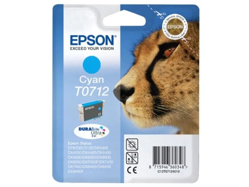 [90004364 629827] Epson Tinte T07124011 Cyan