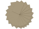 URSUS Tonzeichenpapier A4, 130 g/m², 100 Blatt, Taupe