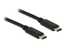 Delock USB 2.0-Kabel  USB C - USB C 1 m