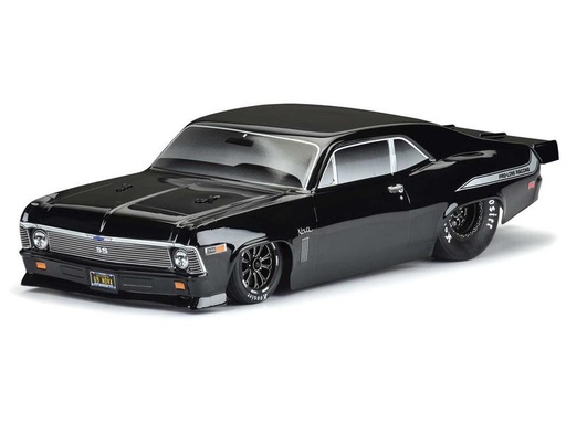 [90250249 1432143] Proline Karosserie Chevy Nova 1969 Dragster Schwarz, 1:10