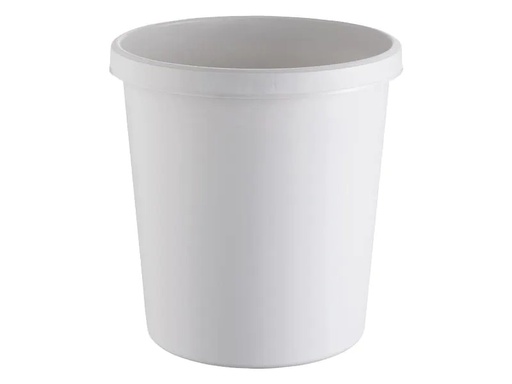 [90250273 1403519] Helit Papierkorb 18 l, Lichtgrau