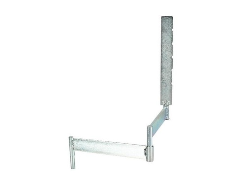 [90250364 1428795] Nouvel Grillrost-Halterung Schwenkarm mit Hülse, 39 x 24 cm