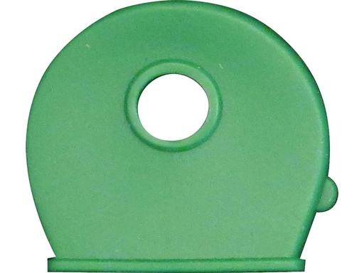 [90250399 1404331] Robert Rieffel Schlüsselkappen 100 Stück, Grün