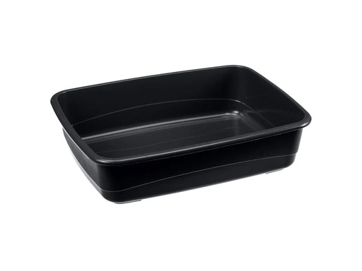 [90250427 1430603] ferplast Katzentoilette Nip 10 schwarz, ohne Rand