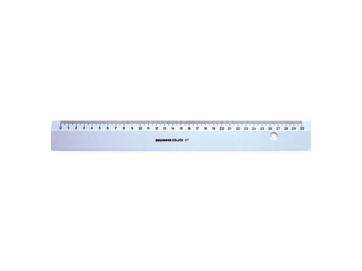 [90250492 1400154] Rumold Lineal 30 cm, Weiss