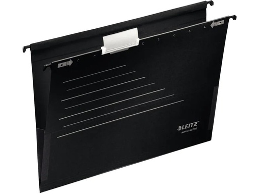 [90250511 1392415] Leitz Hängeregister Alpha Active Schwarz, 5 Stück