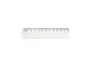 Büroline Lineal Massstab 20 cm Transparent