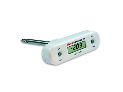 [90250688 1423055] TFA Dostmann Thermometer Digital, T-Form, Weiss