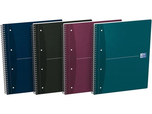 [90250733 1408407] Oxford Schreibblock A4, Kariert, Mehrfarbig, 5 Stück