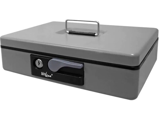 [90250796 1400759] Büroline Geldkassette 30 x 8 x 23 cm Grau