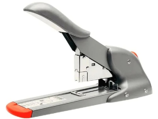 [90250802 1406096] Rapid Heftgerät Blockhefter HD110, 10-110 Blatt, Silber/Orange