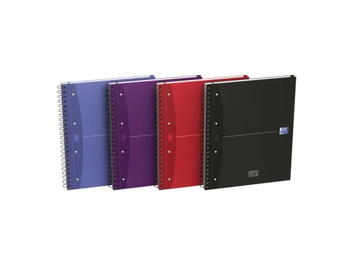 [90250855 1408394] Oxford Notizbuch European Book A4 +, Liniert, Assortiert