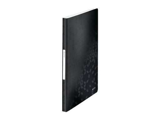 [90250859 1392560] Leitz Sichtbuch WOW Schwarz, mit 40 Sichthüllen