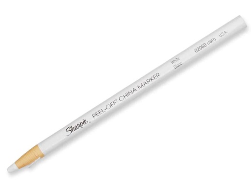 [90043966 995656] Sharpie Farbstifte China 2.0 mm Wachs, Weiss