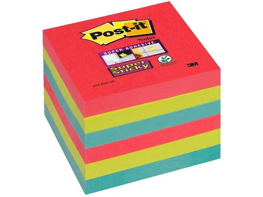 [90250910 1403998] Post-it Notizzettel Post-it 7.6 x 7.6 cm, 6 Blöcke