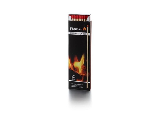 [90250940 1438702] Flaman Grillanzünder Matches XL, 60 Stück, FSC