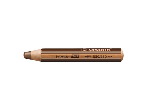 [90250962 1405423] STABILO Farbstifte Woody 3 in 1 Braun