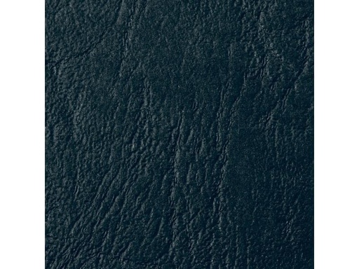 [90250991 1396799] GBC Einbanddeckel Leather Grain A4 100 Stück, Schwarz