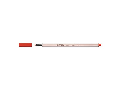 [90251025 1405403] STABILO Fasermaler Pen 68 brush Carmine
