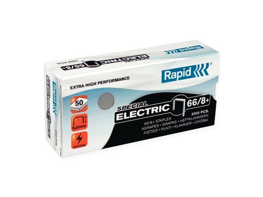 [90251087 1406103] Rapid Heftklammern Super Strong, 66/8, 5000 Stück