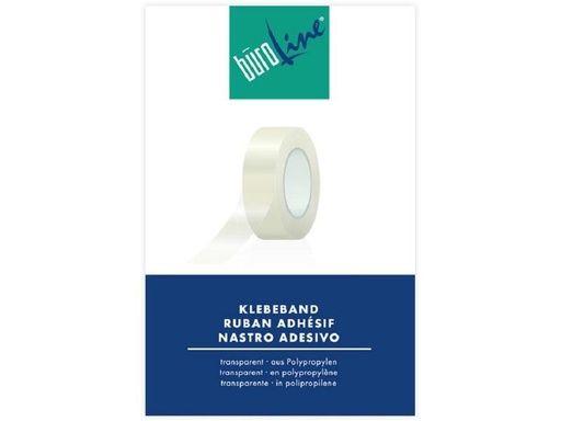 [90251096 1400780] Büroline Klebeband 12 mm Transparent, 12 Stück