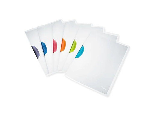 [90251101 1392444] Leitz Klemmhefter Color-Clip Magic Assortiert/Semitransparent