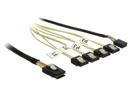 Delock SATA-Kabel 4x SATA-SFF-8087 Reverse Breakout 100 cm