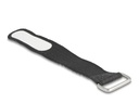 Delock Klettkabelbinder Schwarz 127 mm x 20 mm 5 Stück