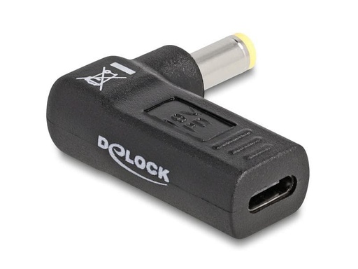 [90251252 1435558] Delock Adapter USB-C zu Acer 5.5 x 1.7 mm 90° gewinkelt