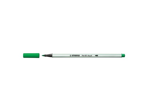 [90251261 1405398] STABILO Fasermaler Pen 68 brush Grün