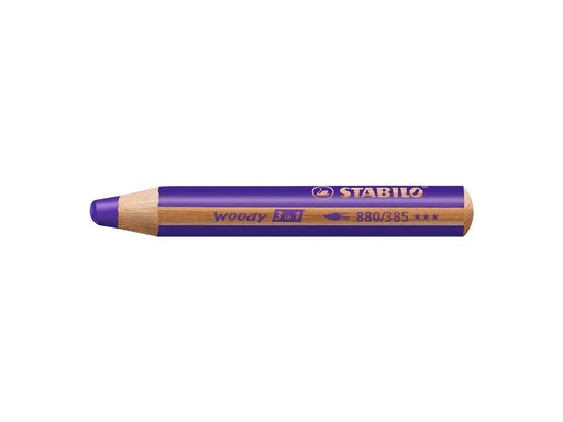 [90251306 1405416] STABILO Farbstifte Woody 3 in 1 Violett