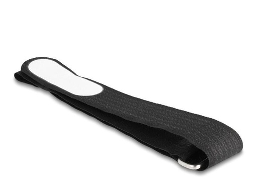 [90251316 1435580] Delock Klettkabelbinder Schwarz 457 mm x 25 mm 5 Stück
