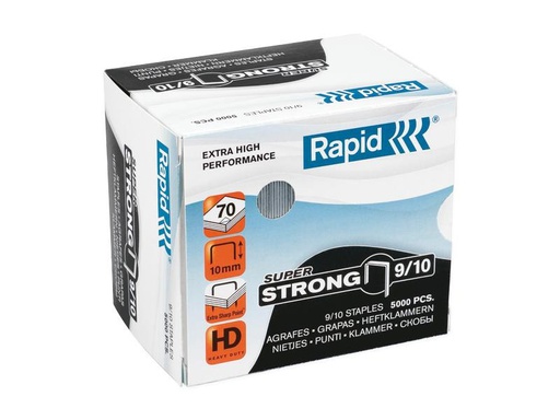[90251341 1406109] Rapid Heftklammern Strong, 9/10, 5000 Stück