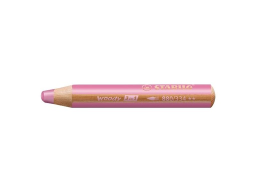 [90251351 1405413] STABILO Farbstifte Woody 3 in 1 Pink