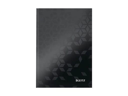 [90251363 1392479] Leitz Notizbuch WOW A5, Kariert, Schwarz