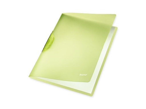 [90251388 1392455] Leitz Klemmhefter Color Clip Rainbow Grün/Semitransparent